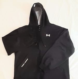 Rare Men's Real Under Armour Hooded Full Zip, Sz‎ Small